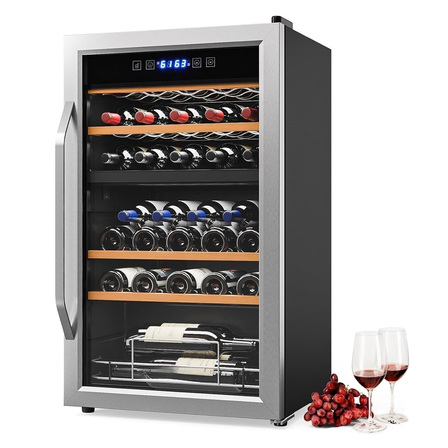 Wine Beer Dual Zone - Винный холодильник на 33 бутылки с
