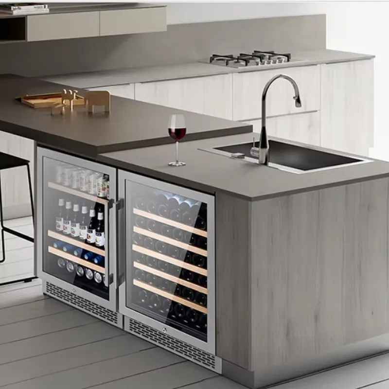 Wine Beer Dual Zone - Винный холодильник на 48 бутылок с