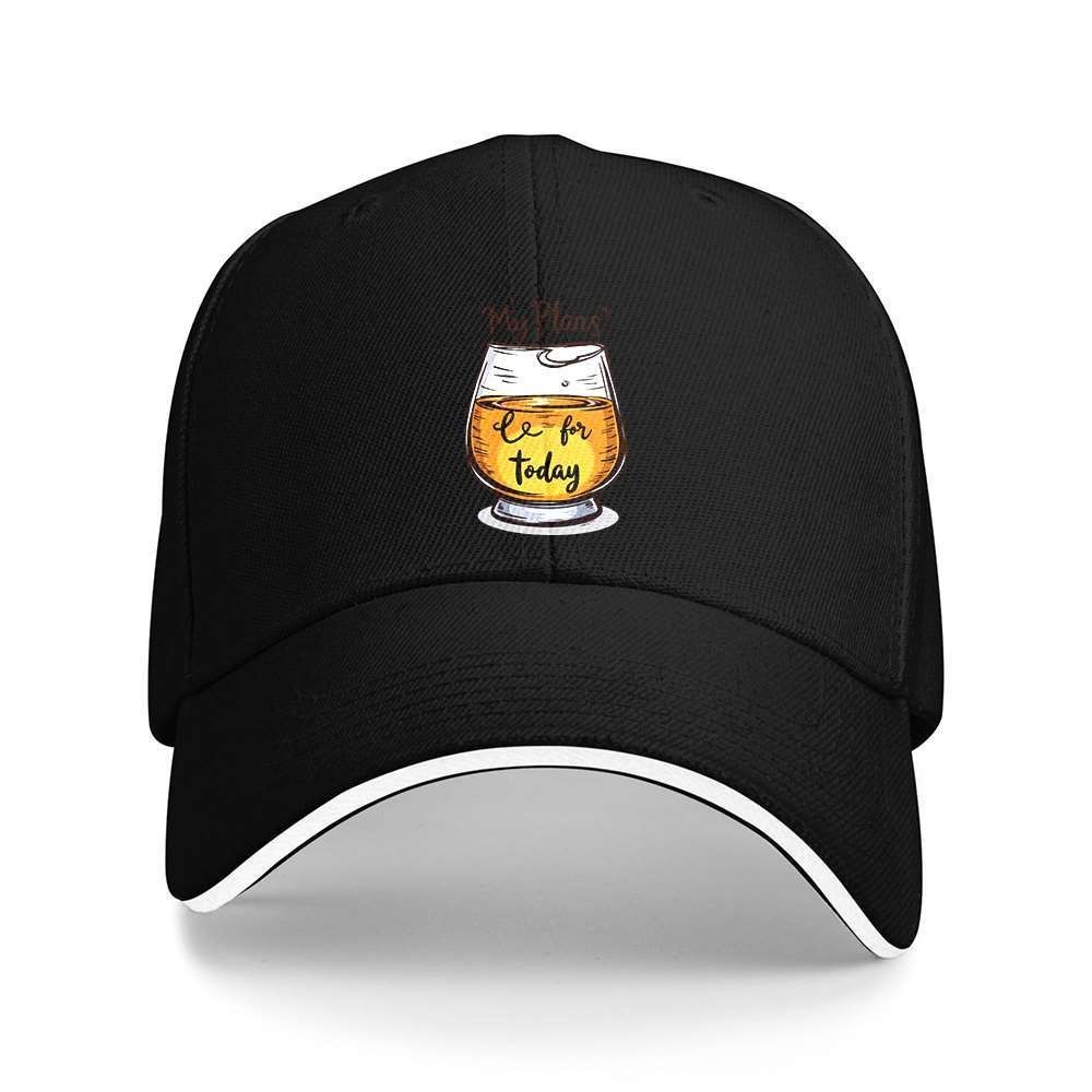 Beer And Wine Quote - Бейсболка My Plans Beer с забавной
