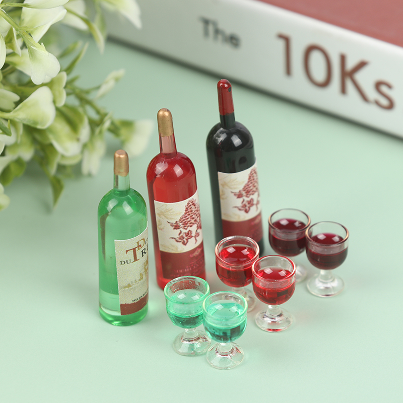 Wine Beer Europe - 1/12 миниатюрные бутылки для вина, кухонные