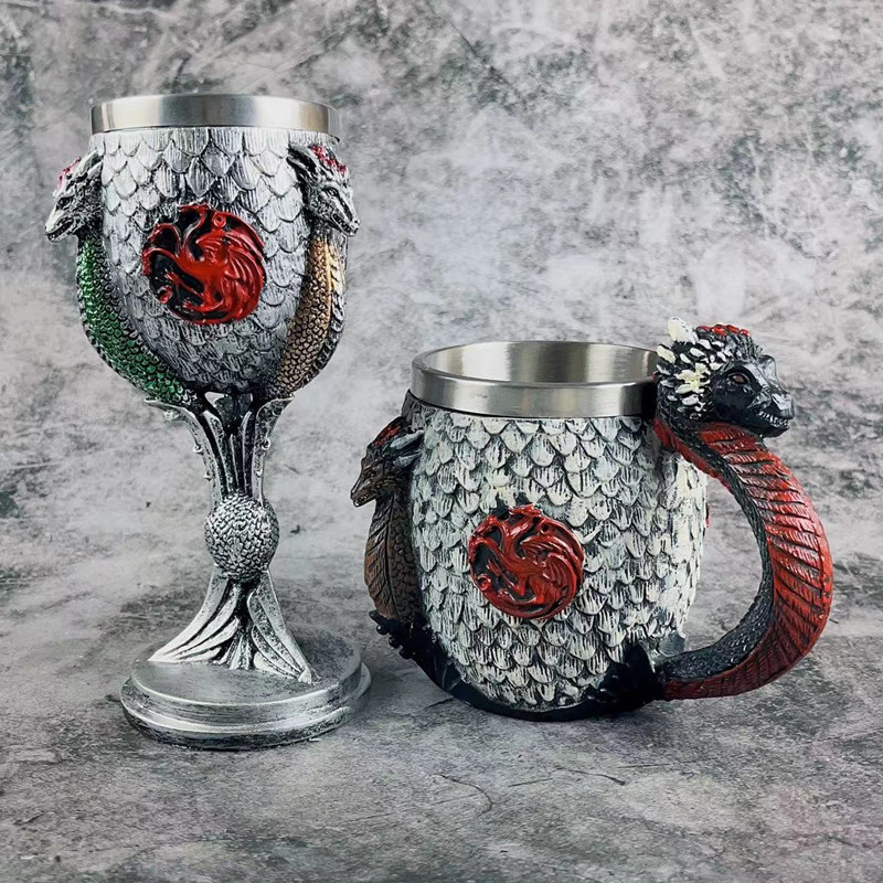 Wine Beer Europe - Стаканы из нержавеющей стали с изображением