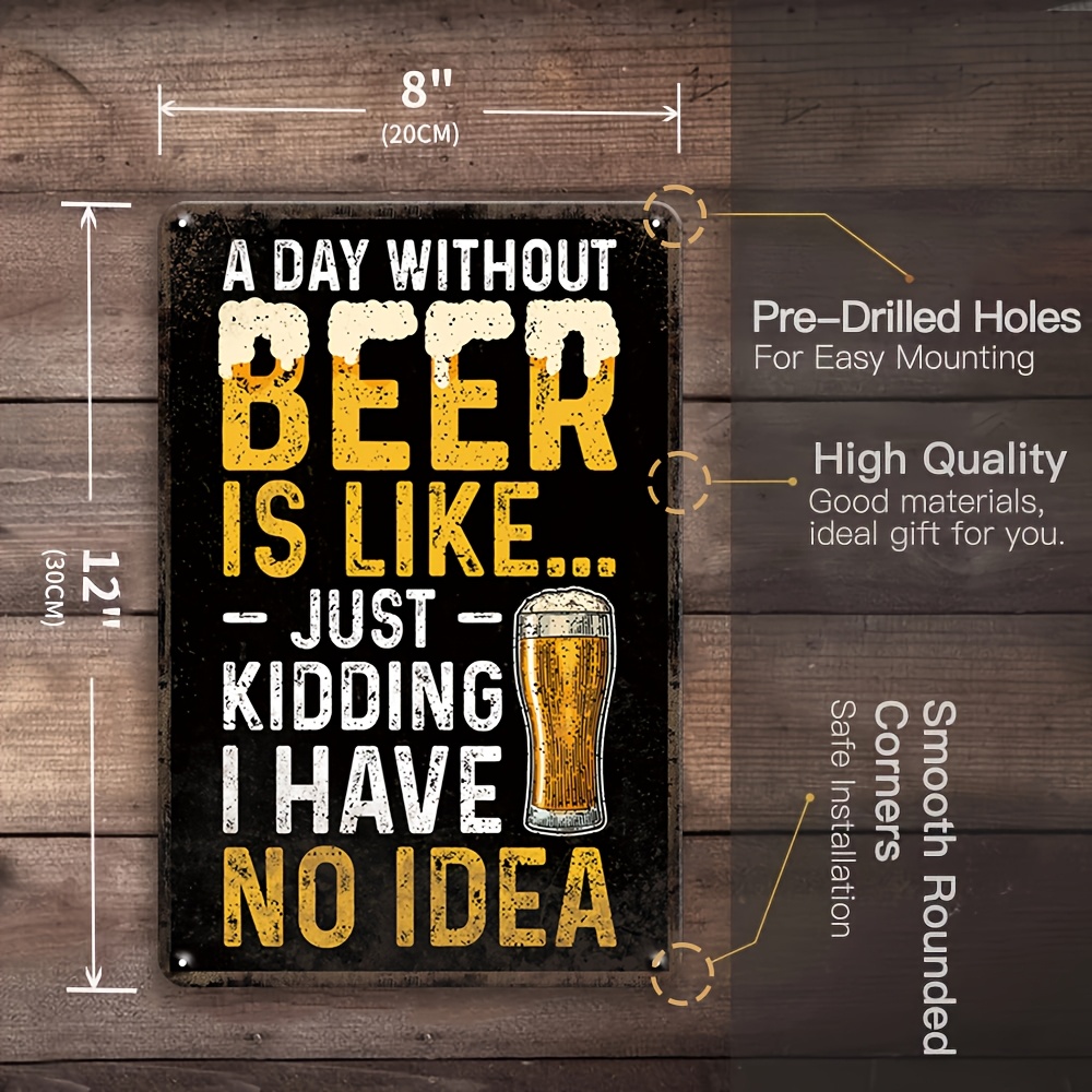 1 шт. Винтажная 2D плоская заб – обзор и цена Beer And Wine Quote