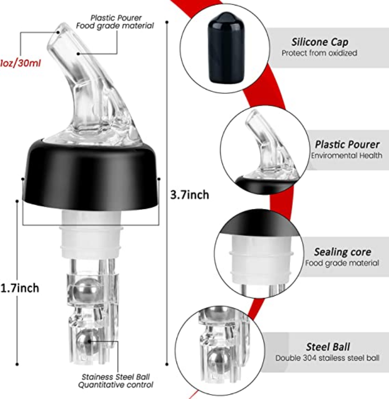 30 мл автоматическая мерная бу – обзор и цена Spirit Measure Jigger